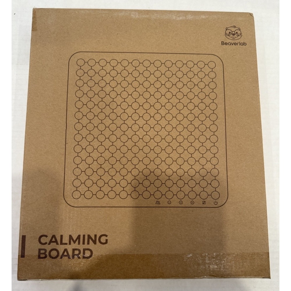 Calming Board Sensory Anti-Boredom Stress Relief A.I. Games Lights Sound Voice - Picture 3 of 4